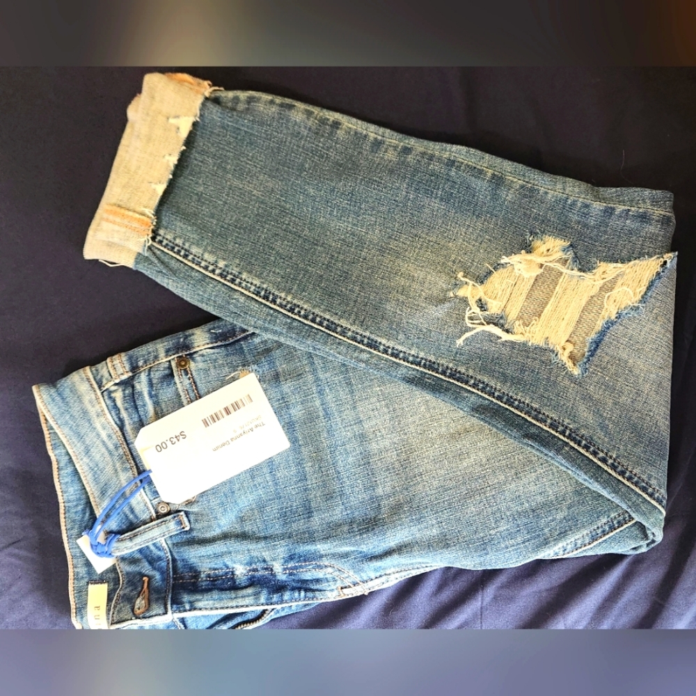 Eunina High Rise Crop Jeans
